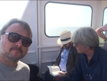 with Gustav and Kai to the Hallig